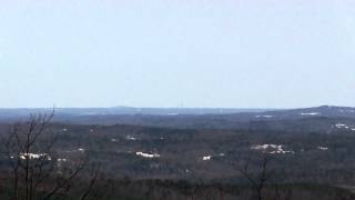 preview picture of video 'Charlotte Snowscape from Mineral Springs Mountain 60 miles away'