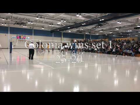 GMC volleyball Finals 2019 #5 JPS vs #9 Colonia