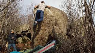 Video thumbnail of Pareidolia, 7a+. Targasonne