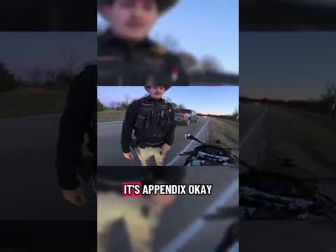 Female Cop Secures Biker’s Firearm! 😱Video Credits: @KruffyMoto