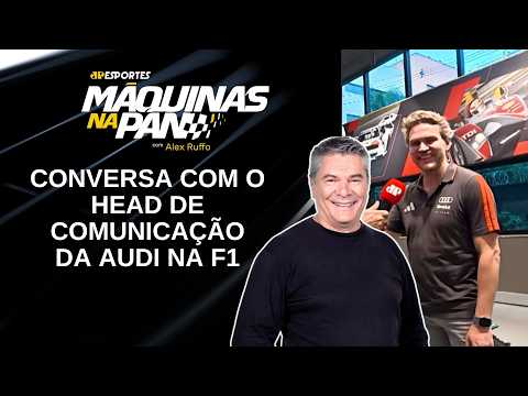 Entrevista o chefe de comunicação da Audi na F1, Gerold Pillekamp | MÁQUINAS NA PAN