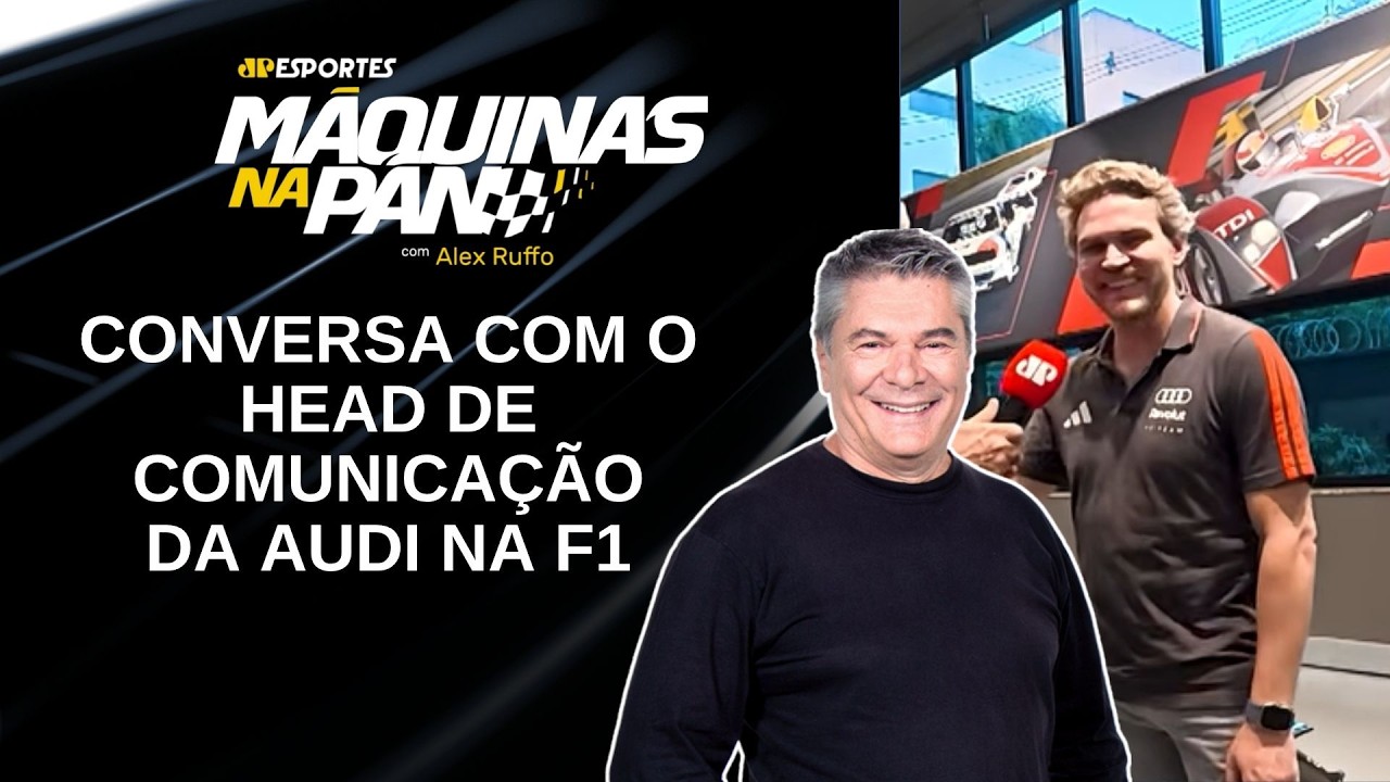Entrevista o chefe de comunicação da Audi na F1, Gerold Pillekamp | MÁQUINAS NA PAN