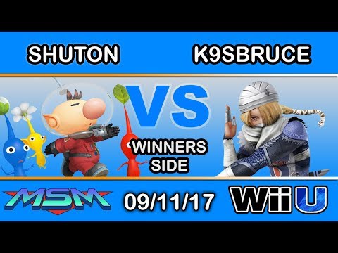 MSM 113 - Shuton (Olimar) Vs. MF | LH | K9sBruce (Sheik) Winners Side