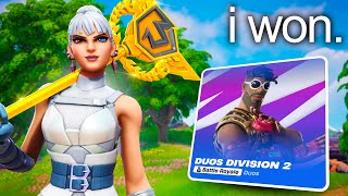 I Finally Won FNCS..