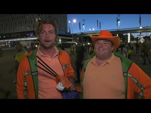 Fans reaction after Netherlands v Ukraine at Euro 2020 in Amsterdam| 荷兰欧洲杯揭幕战3-2险胜乌克兰迎开门红| 球迷