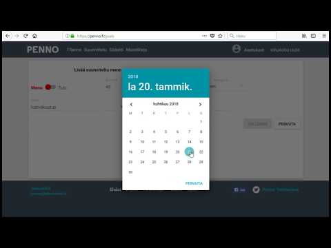 Penno.fi - Suunnittele ja seuraa talouttasi.