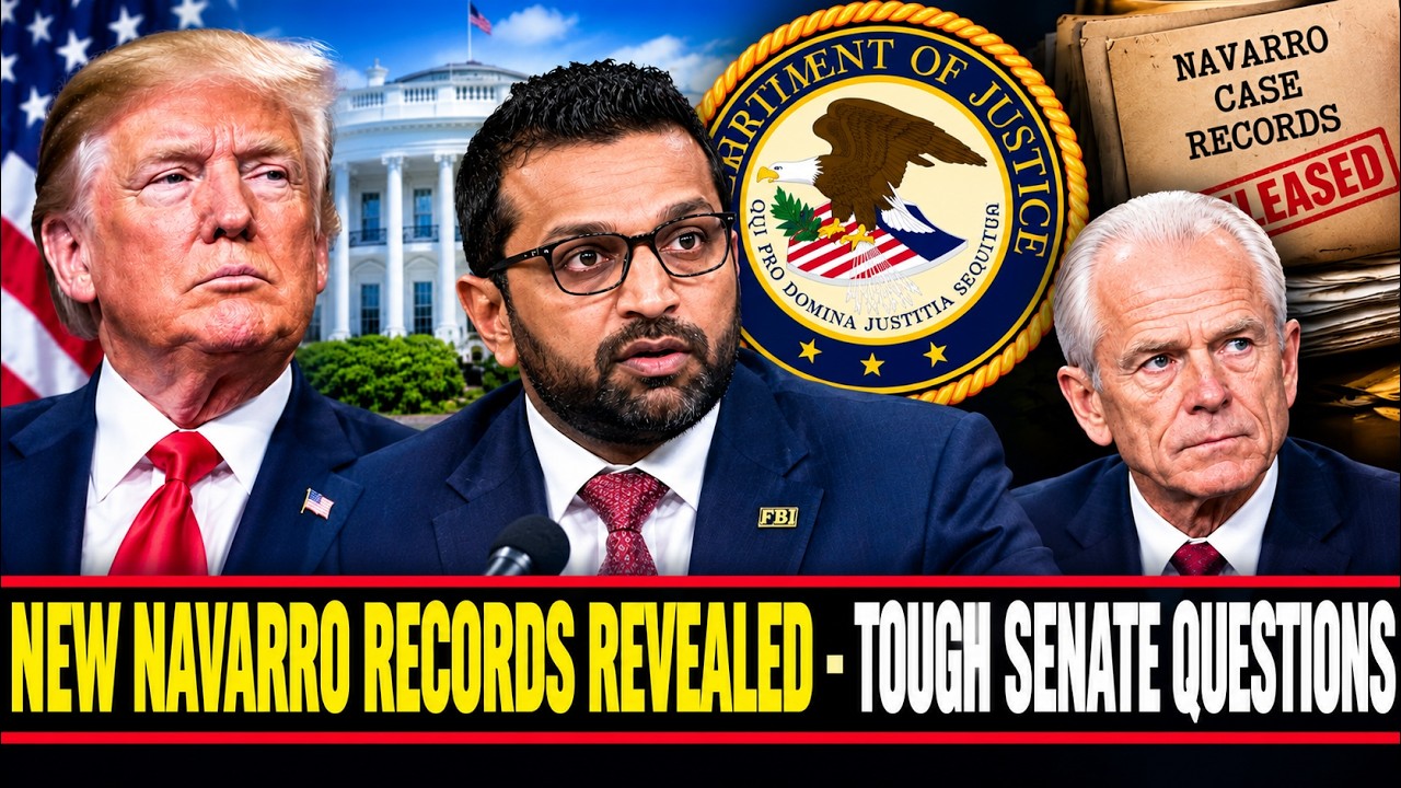 Senate Questions FBI Director Patel on Records Related to Peter Navarro