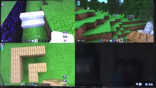 KAKISAのゲーム実況part4マイクラ3人プレイ&ぷよテト