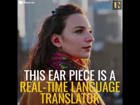 This ear piece is a real-time language translator | Inverse