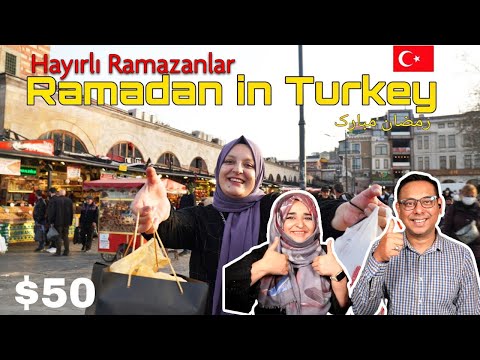 First Ramadan Shopping in Turkey 2022 | Turkish Seheri | Local Bazaar - Pakistani Reaction