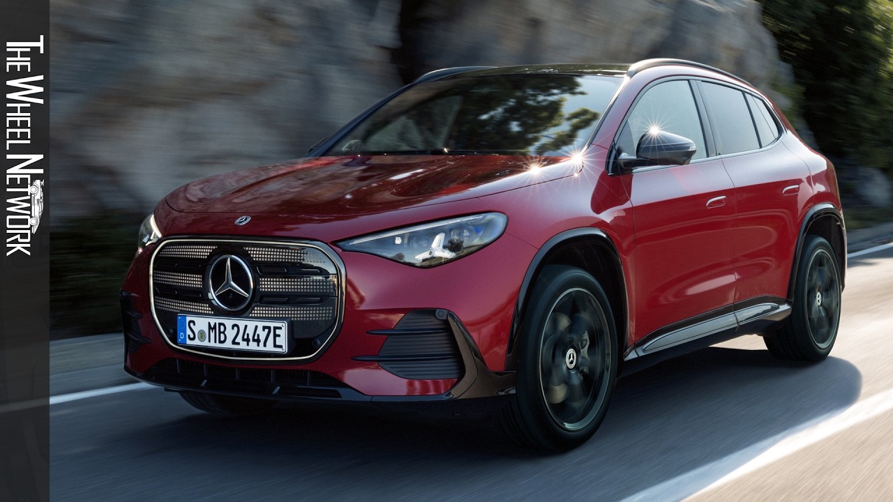 2027 Mercedes-Benz GLA Electric | Patagonia Red | Driving, Interior, Exterior [4K]