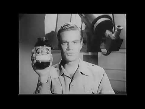 1955 OVALTINE COMMERCIAL - Richard Webb as Captain Midnight