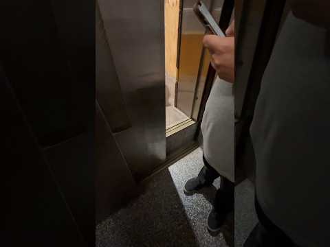 EXTREMELY #DANGEROUS! #Elevator  Drifts with Doors Open! #shorts