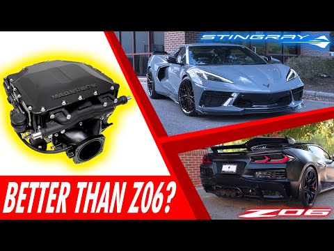 C8 CORVETTE DYNO SHOOTOUT: Magnuson Supercharged Stingray VS. Z06 Compared Head-to-Head!