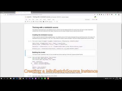 2 Building Neural Networks with CNTK