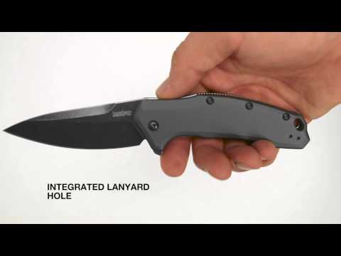 Kershaw 1776GRYBW - Link - Gray Aluminum Blackwash