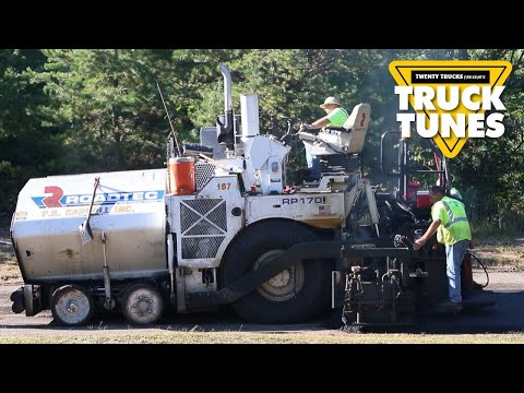 Paver for Children | Truck Tunes for Kids | Twenty Trucks Channel