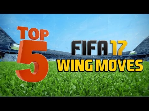 TOP 5 WING PLAY SKILL MOVES IN FIFA 17!!