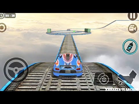 Impossible Car Tracks 3D: Blue Car Driving Levels 5 to 9 - Android GamePlay 2019
