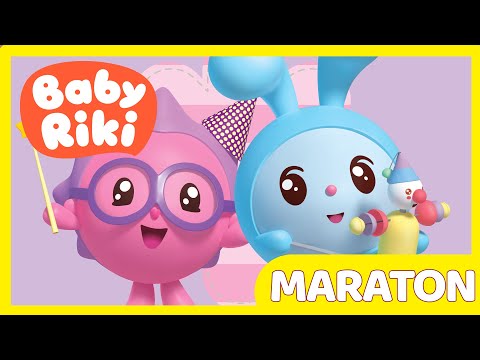 MARATON ❣️Explorăm lumea cu BabyRiki - Desene Animate pentru Copii