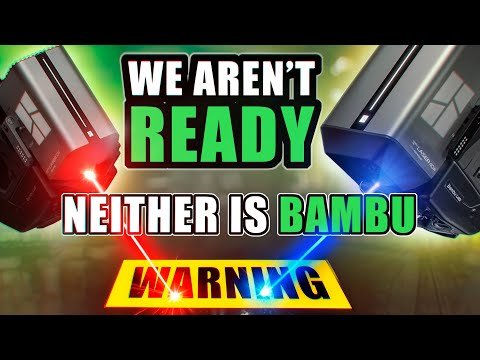 Bambu 10W/40W Laser Review - Gimmick or Game-Changer? You Decide – (H2S/H2D)