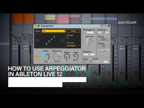 Using the Arpeggiator Effect to Enhance Your Chords in Ableton Live 12 - Free Tutorial