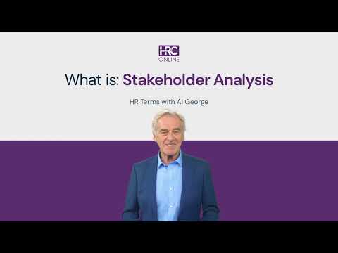 What is Stakeholder Analysis