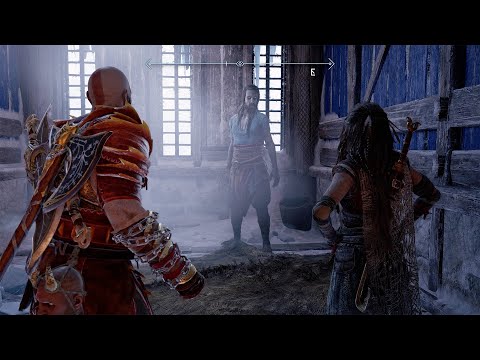 God of War Ragnarok - Kratos finds the REAL Tyr in prison and rescues him after the ending