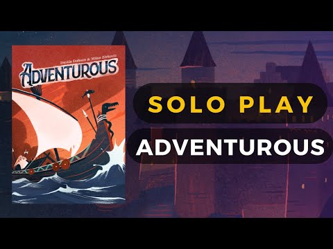 [Kickstarter Preview] Adventurous - Button Shy Game Solo Playthrough | DaniCha