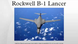 Rockwell B-1 Lancer