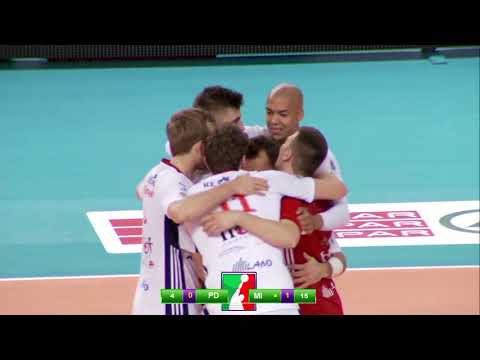 Gli highlights di Kioene Padova - Revivre Milano 0-3