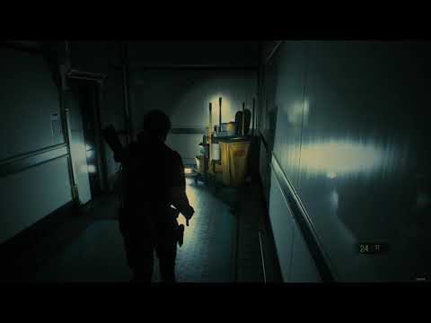 Resident Evil 2 [hardcore cheat run] Let's Play pt.13 (4k60fps) Leon: Lab