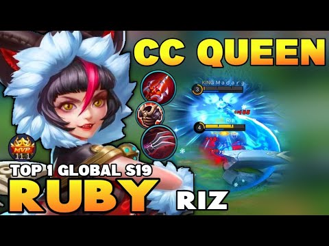 Ruby Best Build 2021| Top 1 Global Ruby Gameplay | Ruby Mobile Legends✓