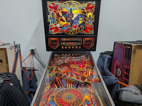 A few repairs and gameplay on this Black Knight 2000