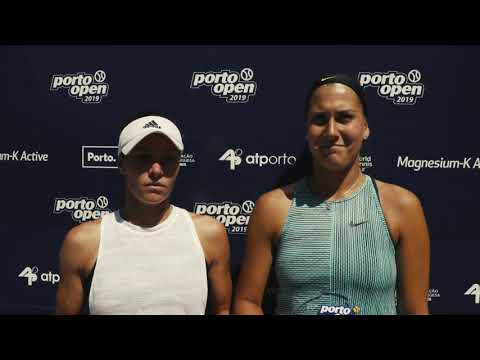 Porto Open 2019 - Estelle Cascino & Julia Terziyska