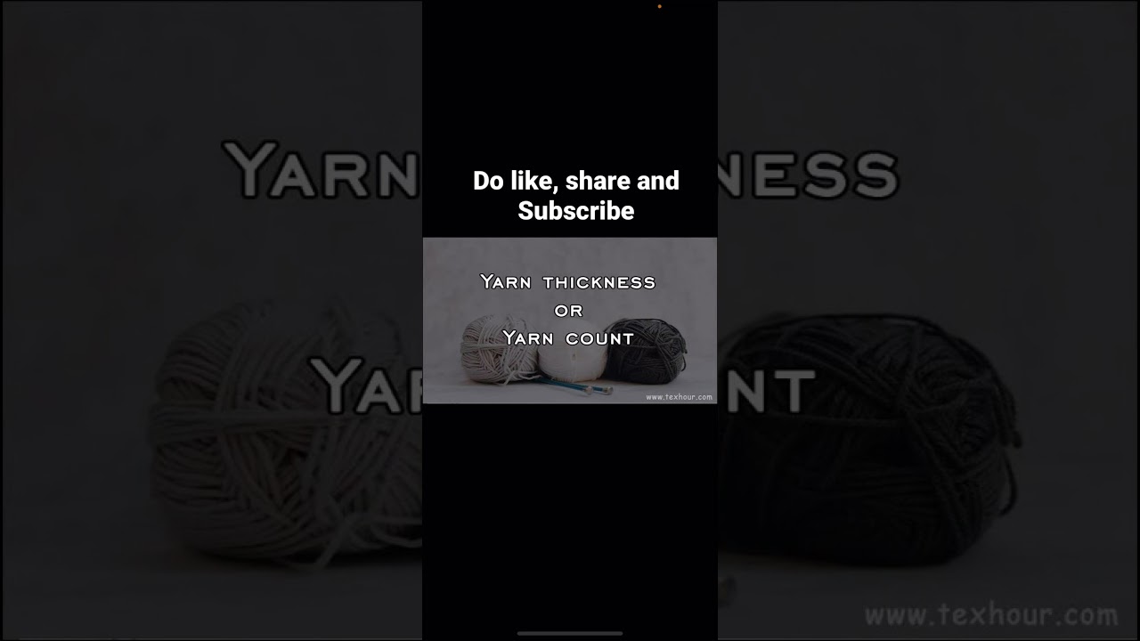 Yarn count/ clothing and textiles/ UGC NET~ JRF/ HOMESCIENCE