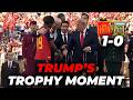 TRUMP Presents The WORLD CUP TROPHY To SPAIN And SHARES A SPECIAL MOMENT With LAMINE YAMAL