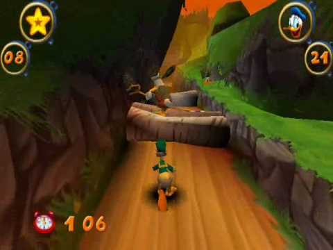 Playthrough: Donald Duck - Goin' Quackers 10 - Duckie Mountain - The Gorge (Time Attack)