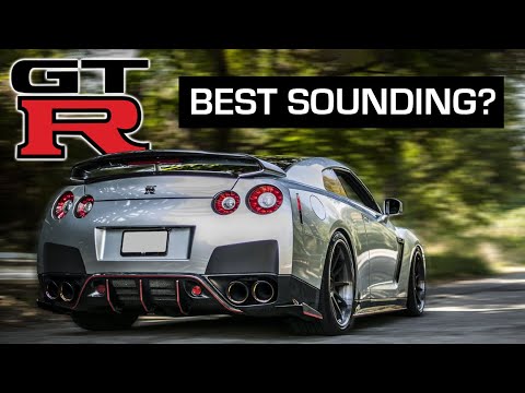THE GREATEST SOUNDING R35!! Nissan GTR Quad Midpipe Exhaust System + OEM Downpipes