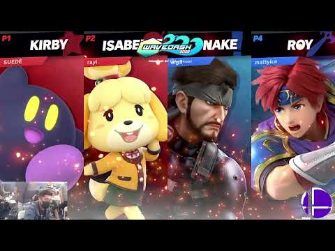 WaveDash 2022 Doubles Pool 3 Losers Round 4 - gutz sucks/raygun VS MG3/MattyIce