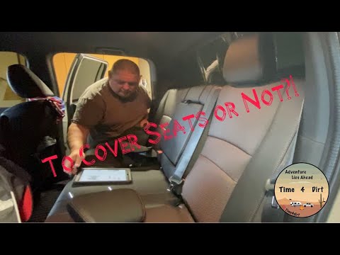 OEM Accessory Seat Covers Install on 2022 Honda Ridgeline Black Edition