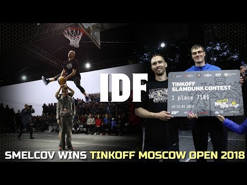 Fiba 3x3 Tinkoff Moscow Open 2018 -  Smelcov, Shal, Mos, Zitlinskas. Sick Dunk Contest!