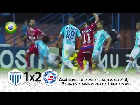 Avaí 1 x 2 Bahia - Melhores Momentos 33ª Rodada Brasileirão - 08/11/2017