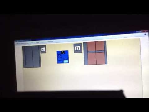 Animated: Schindler Port Traction Elevator At Hilton Hotel In California Beach.