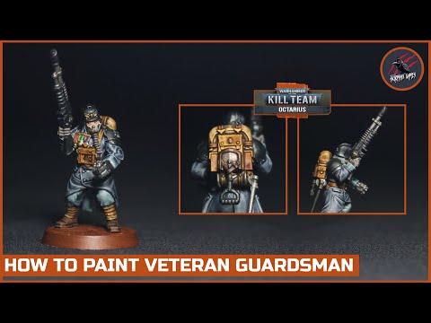 HOW TO PAINT DEATH KORP OF KRIEG - Quick Easy Contrast Techniques - Kill Team Octarius Warhammer 40k