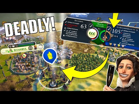 Civ 6 | 100 PLUS Industrial Era Units That TWO SHOT Cities! – (#5 Deity France Civilization VI)