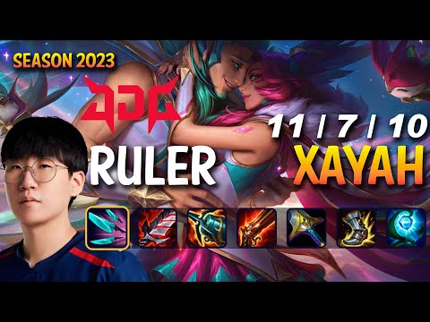 JDG Ruler XAYAH vs KAI'SA ADC - Patch 13.21 KR Ranked
