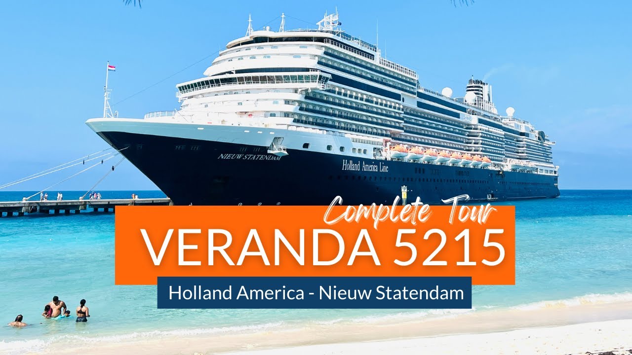 MS Nieuw Statendam - Cabin 5215 - Video 2