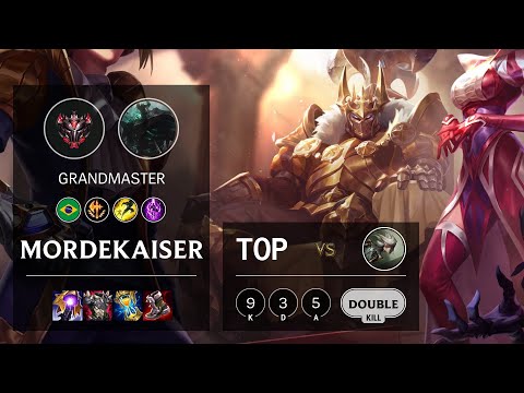 Mordekaiser Top vs Camille - BR Grandmaster Patch 11.1