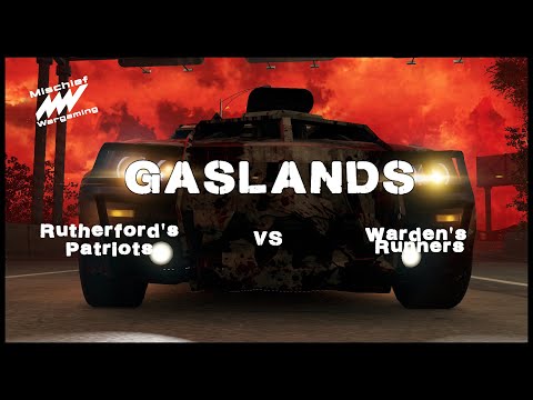 Gaslands - Rutherford vs The Warden - Pre Season Death Race Episode 1